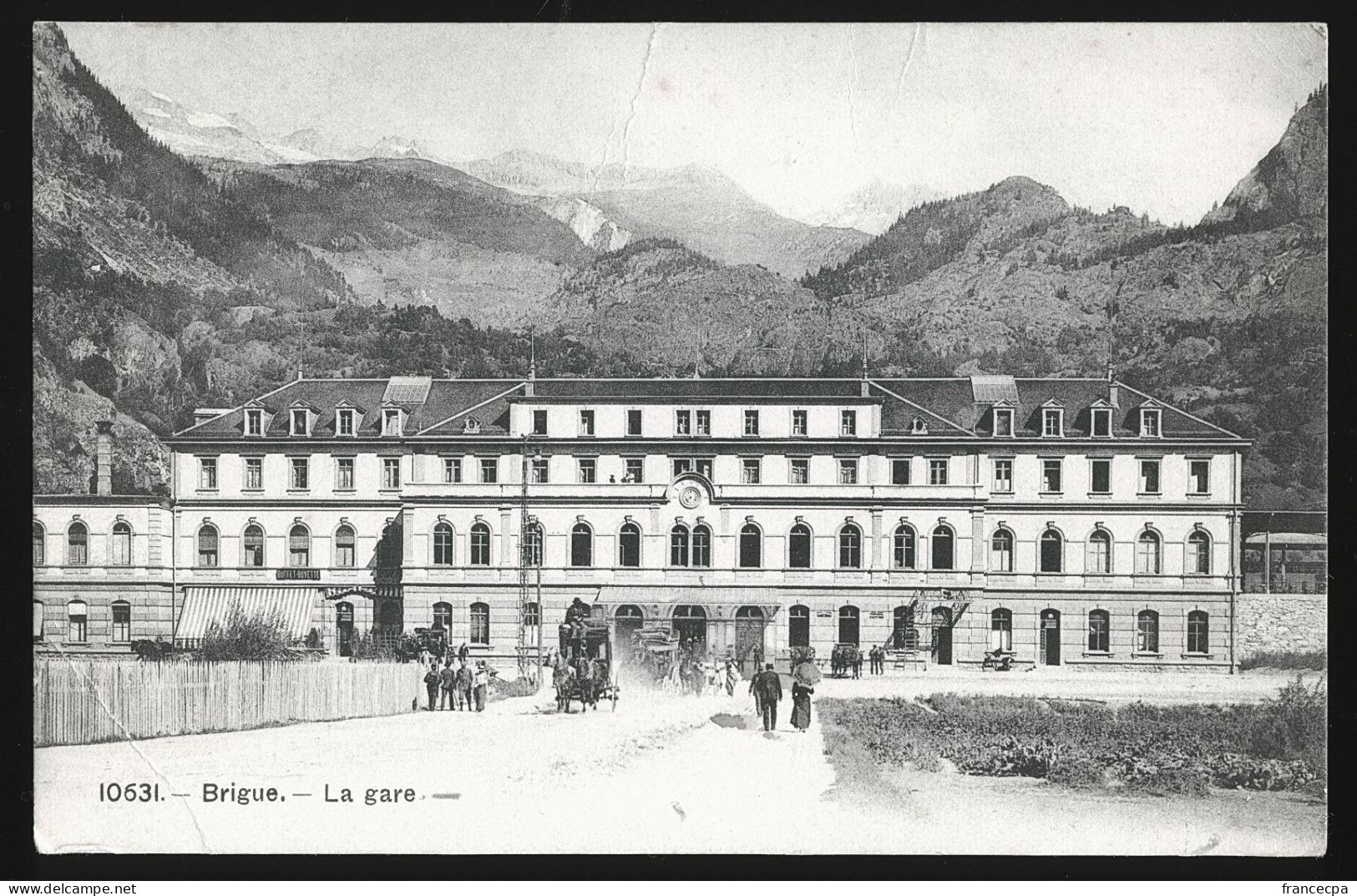 14510 - SUISSE -  BRIGUE - La Gare - Brigue-Glis 