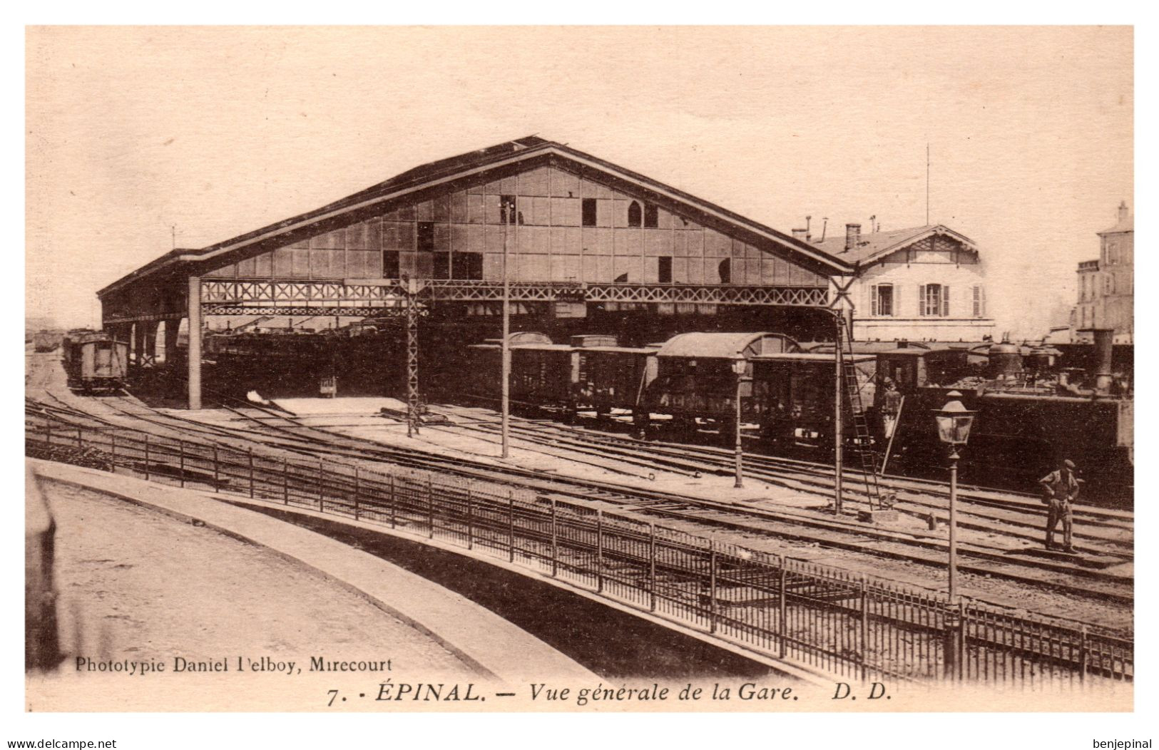 Epinal - Vue Générale De La Gare - Epinal