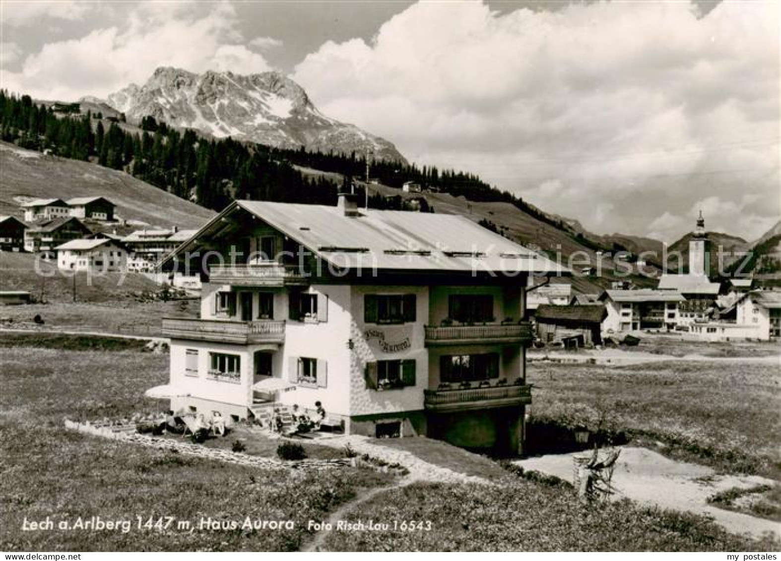 73852359 Lech Vorarlberg Gaestehaus Pension Haus Aurora Lech Vorarlberg - Andere & Zonder Classificatie