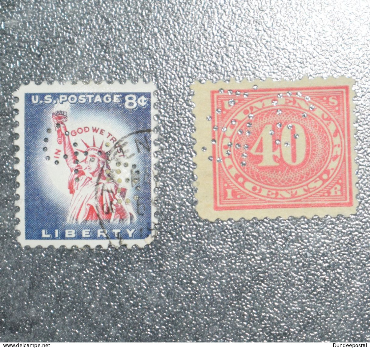 USA  STAMPS  Perfins    ~~L@@K~~ - Perforés