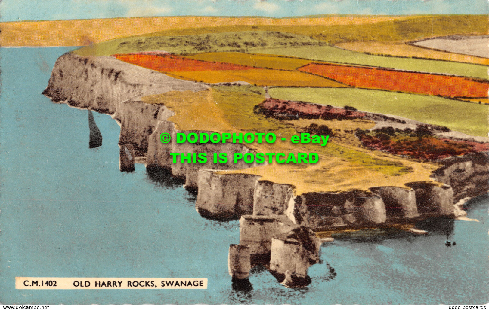 R519693 Swanage. Old Harry Rocks. Thunder And Clayden. Sunray Series - World