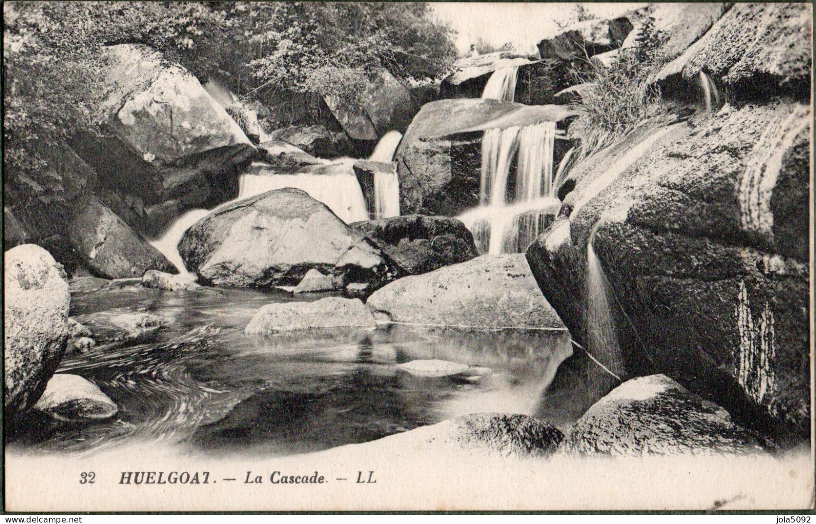 29 - HUELGOAT - La Cascade - Huelgoat