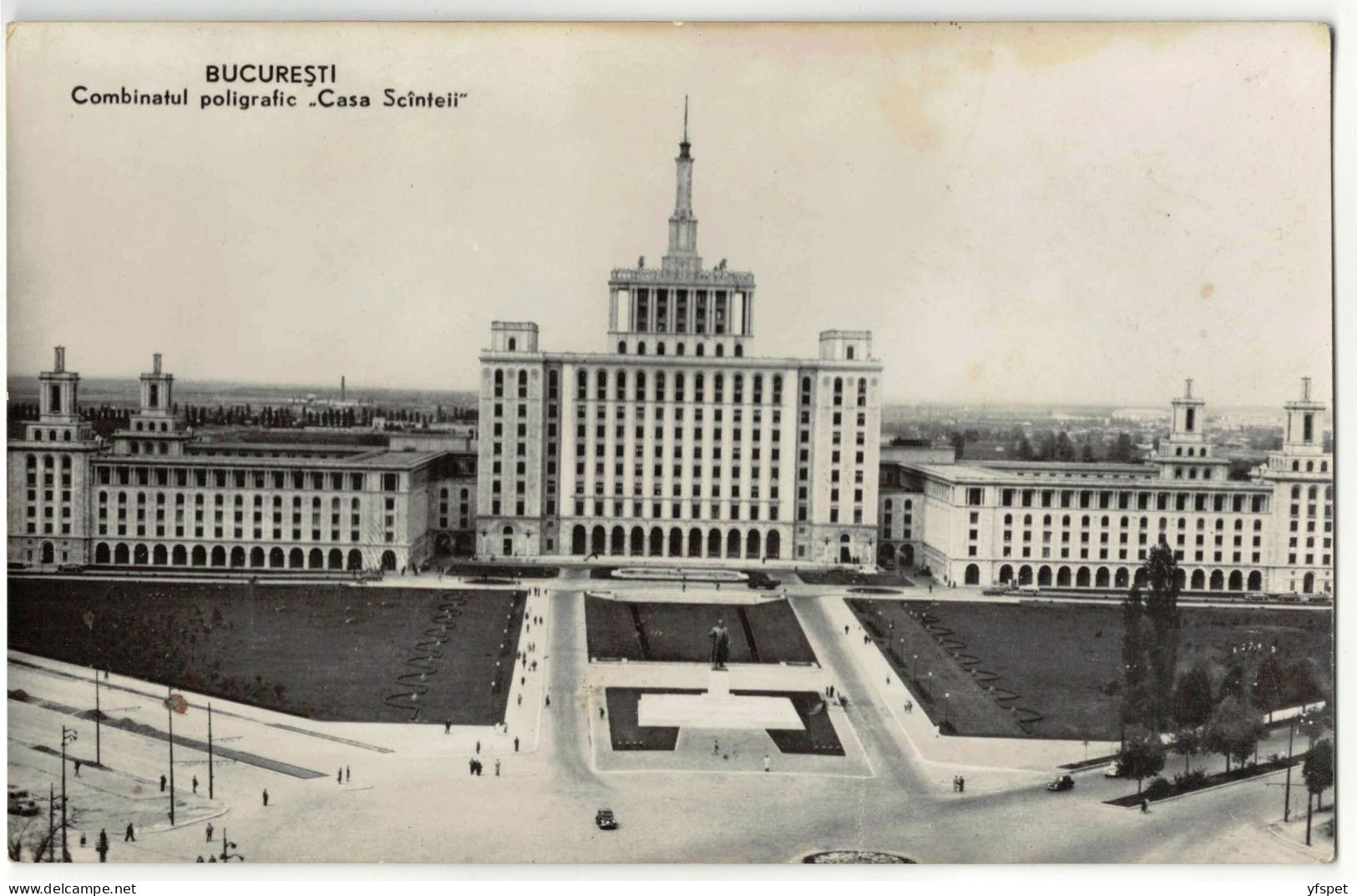 București - ”Casa Scînteii” Printing House - Roumanie