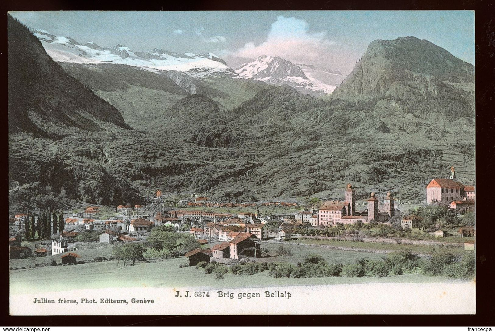 14513 - SUISSE -  BRIG Gegen Bellalp - Brigue-Glis 