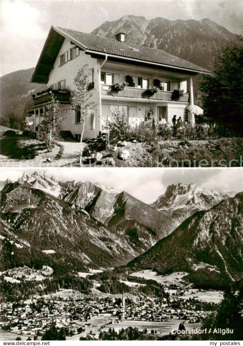 73852289 Oberstdorf Pension Haus Fuchs Gesamtansicht Mit Alpenpanorama Oberstdor - Oberstdorf