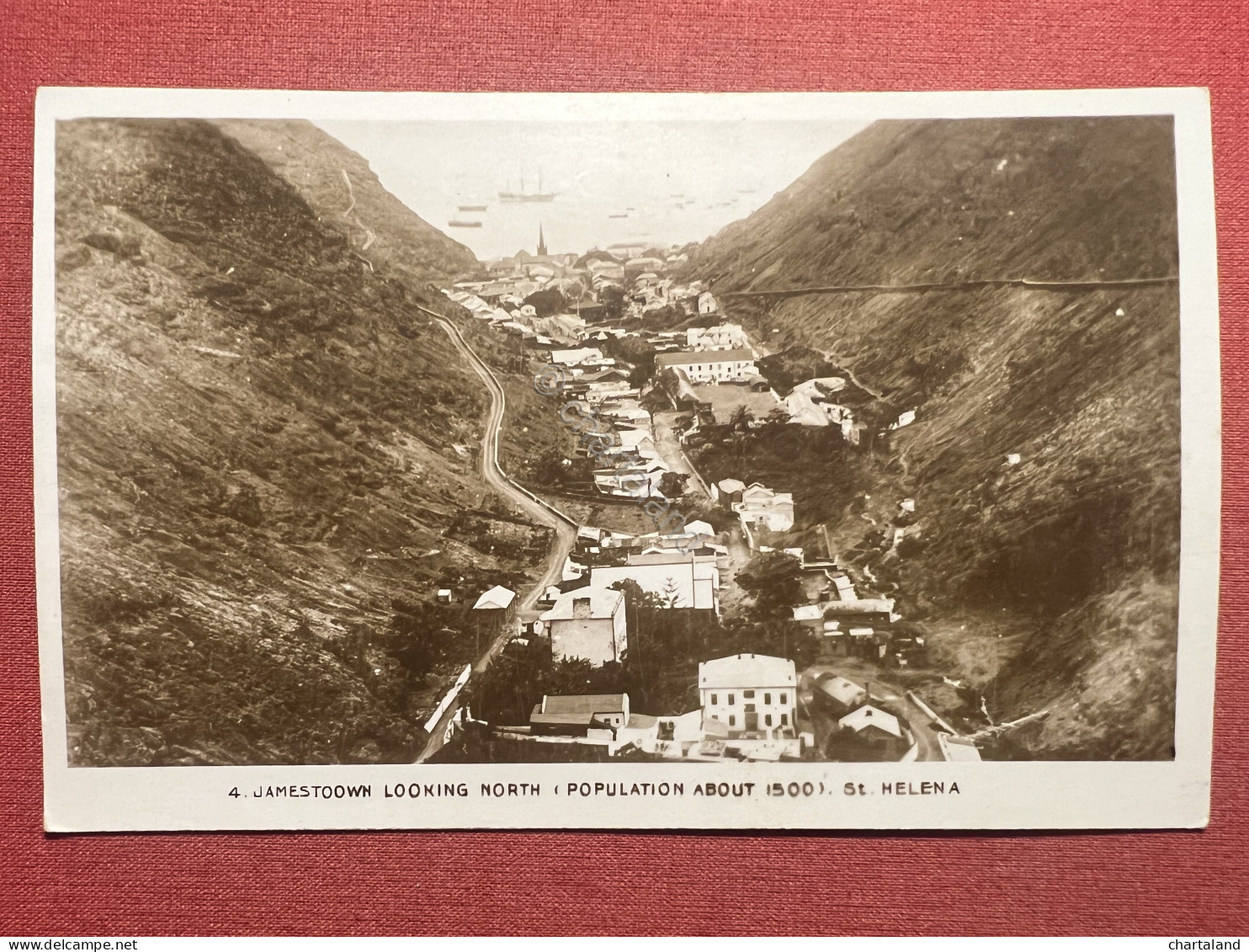 Cartolina - Jamestown Looking North - St. Helena - 1910 Ca. - Zonder Classificatie