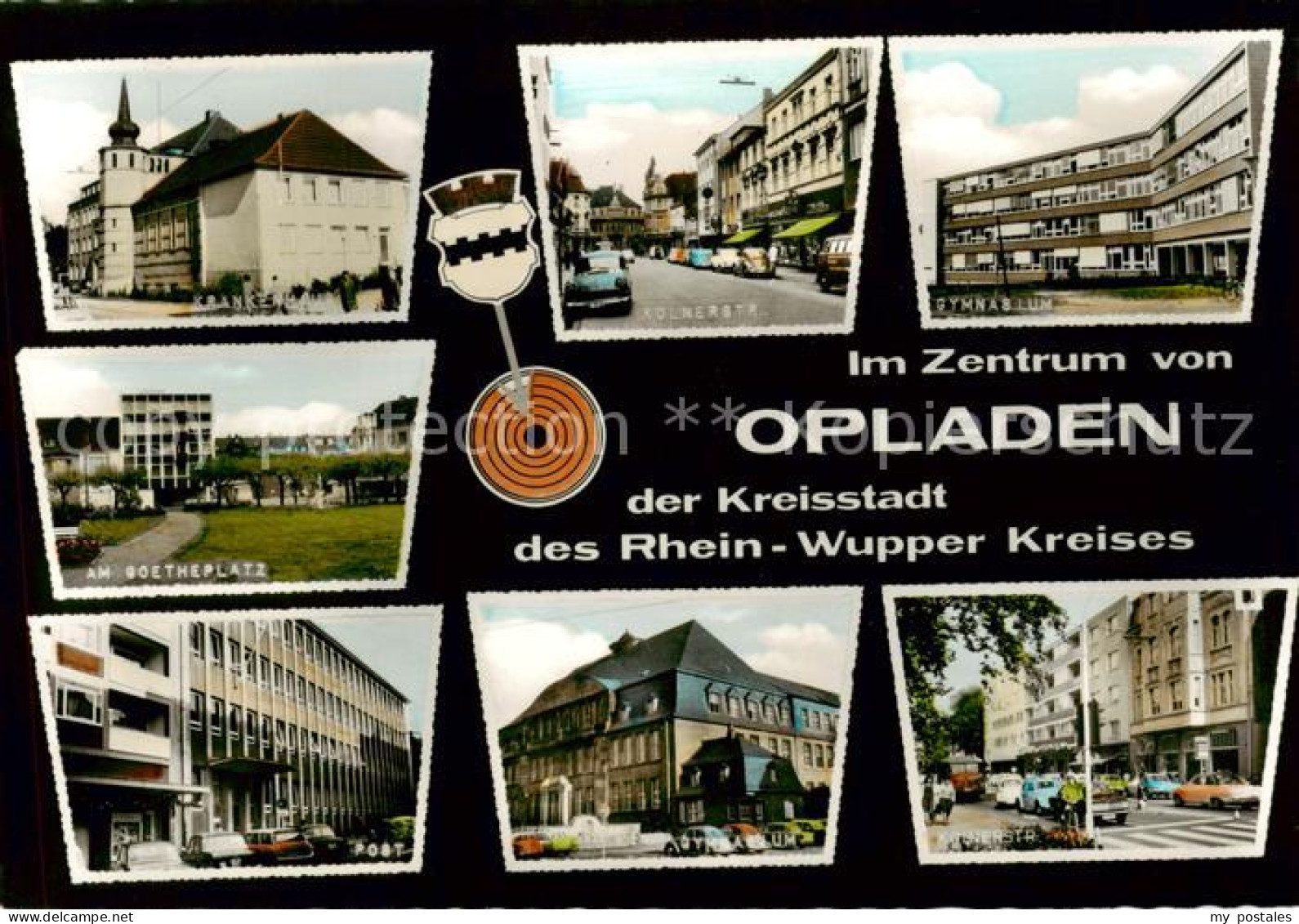 73852254 Opladen Leverkusen Krankenhaus Goetheplatz Post Koelnerstrasse Gymnasiu - Leverkusen