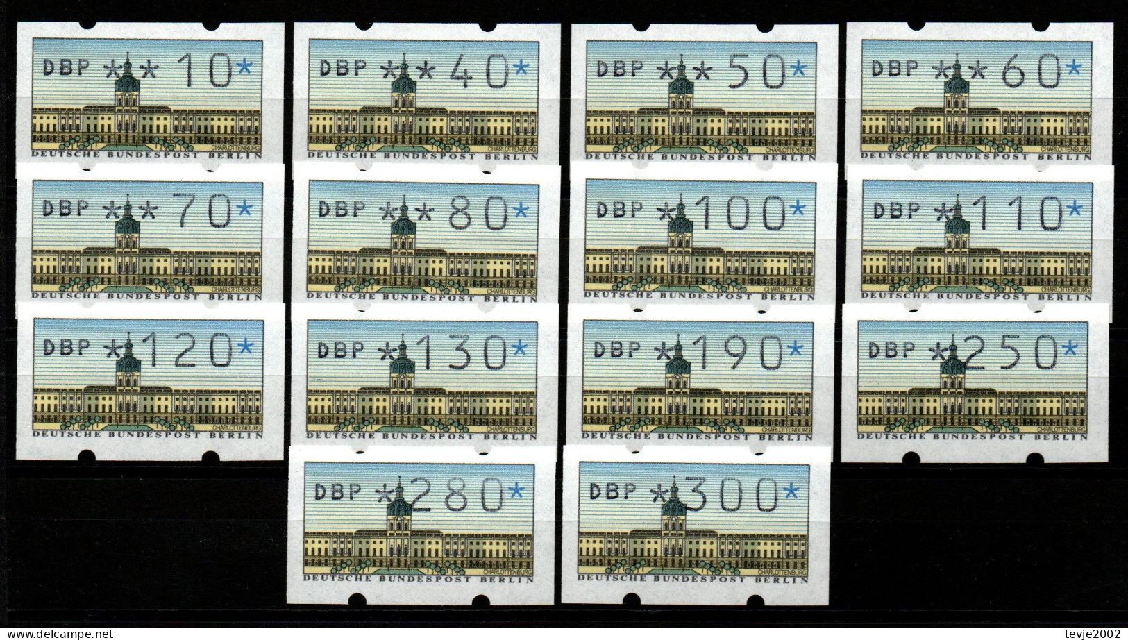 Berlin 1987 - ATM Mi.Nr. 1 VS 1 - Postfrisch MNH - Ongebruikt