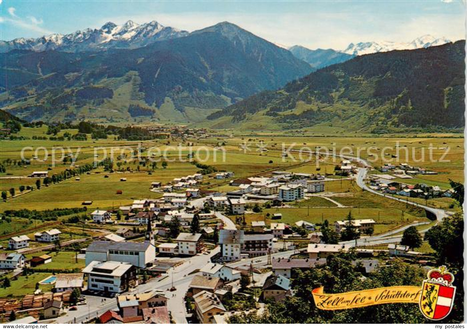 73852247 Zell See AT Panorama Schuettdorf Alpen Hohe Tauern  - Sonstige & Ohne Zuordnung