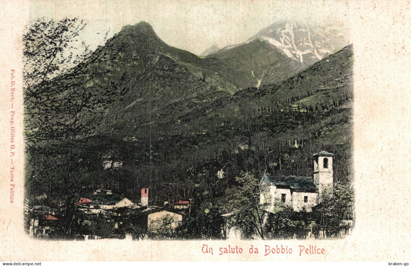BOBBIO PELLICE, Torino - Panorama - VG - #016 - Sonstige & Ohne Zuordnung
