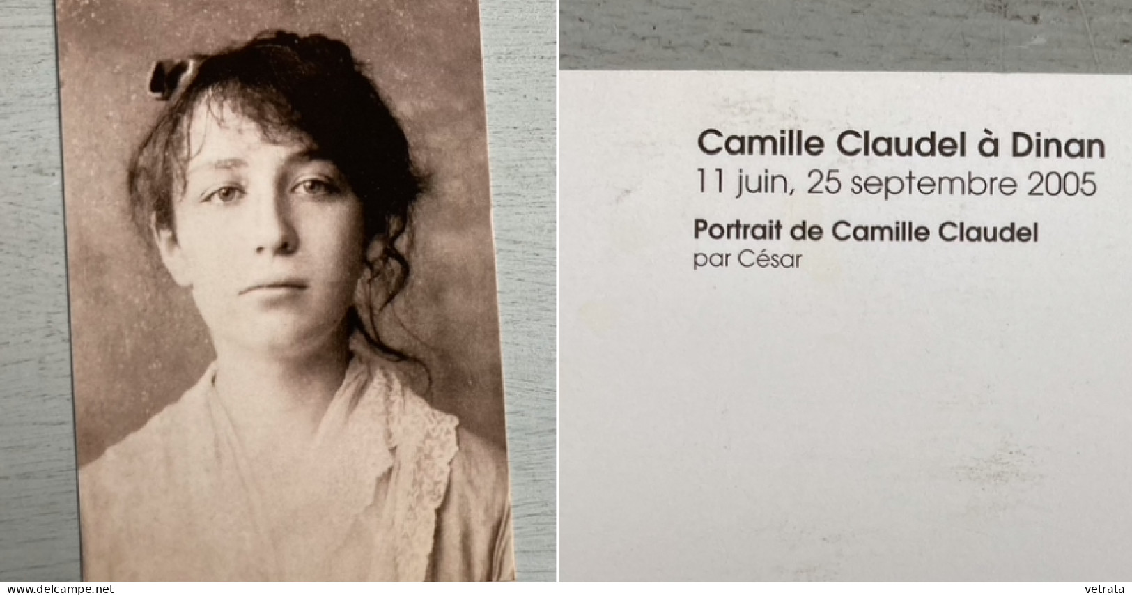 Camille Claudel : 2 Cartes = Camille Claudel Par César &  L'interdite (Cave Poésie, Toulouse, 2013) - Teatro