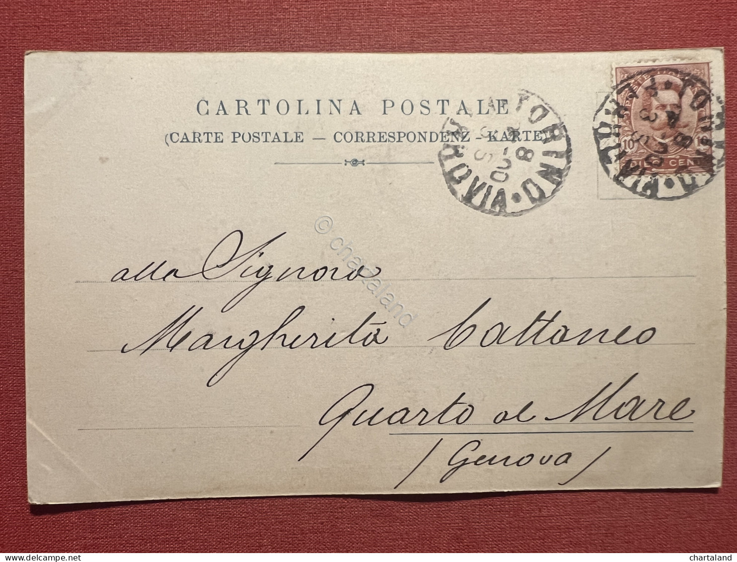 Cartolina - Torino - Ponte Regina Margherita - 1900 - Other & Unclassified