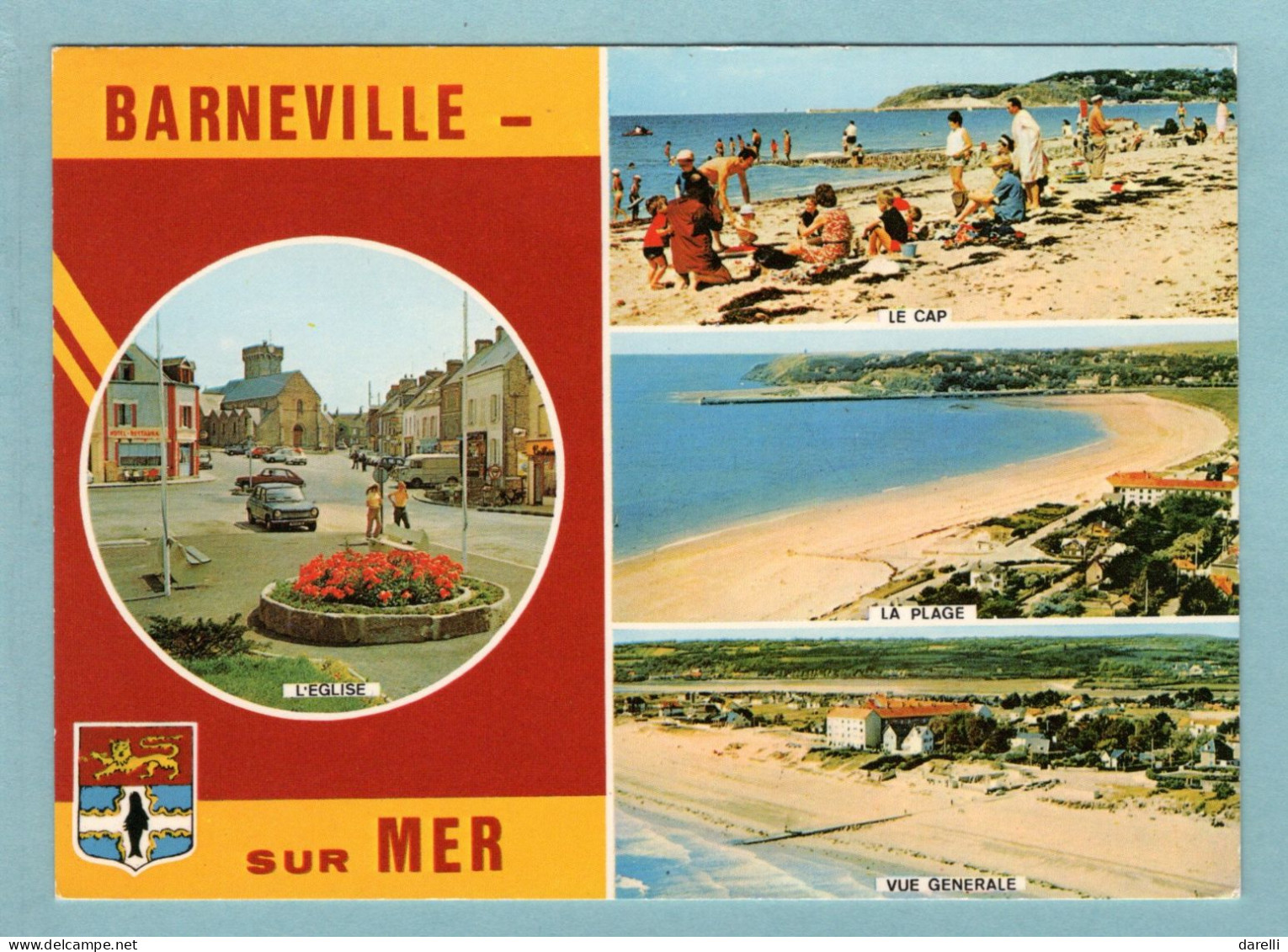 CP 50 - Barneville Sur Mer - Multivues - Barneville