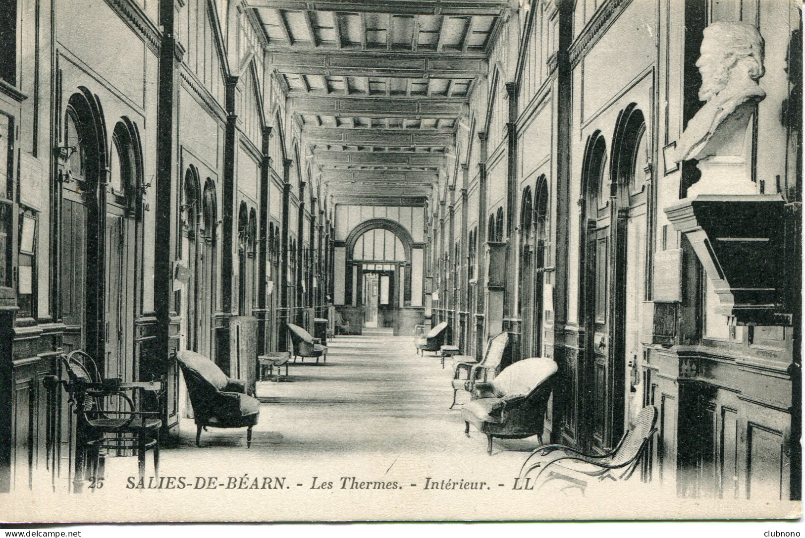 CPA - SALIES DE BEARN - LES THERMES - INTERIEUR - Salies De Bearn