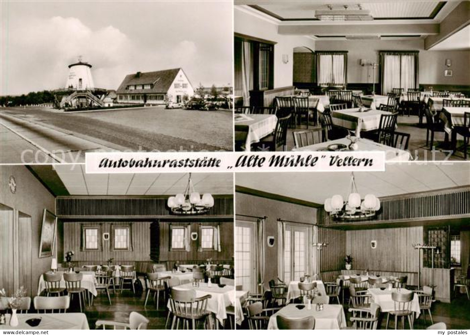 73852210 Vellern Autobahnraststaette Alte Muehle Restaurant Vellern - Beckum