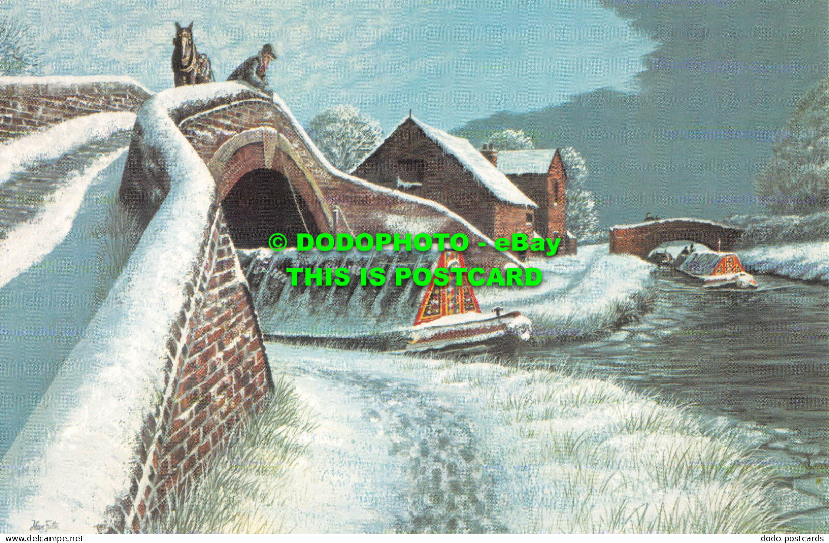 R519522 Wintertime. Great Haywood Junction Trent And Mersey Canal. J. Salmon - Mondo