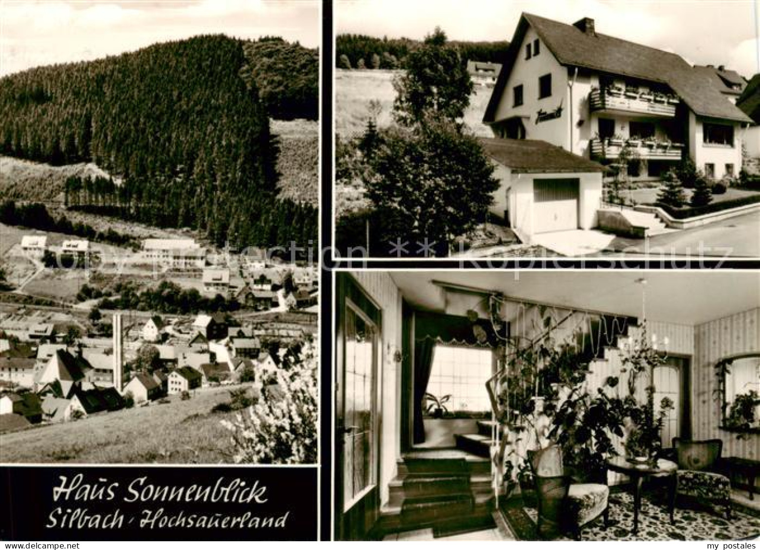 73852179 Silbach  Winterberg Hochsauerlandkreis Haus Sonnenblick Panorama  - Winterberg