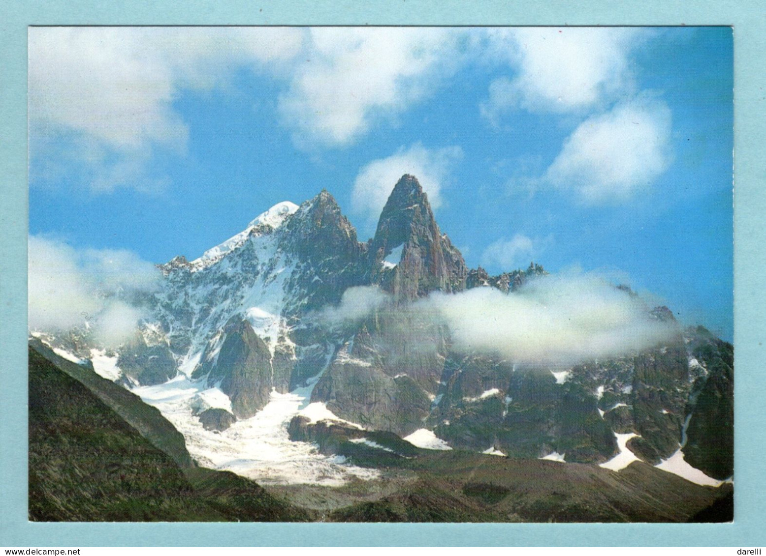 CP 74 - Chamonix - Mont Blanc - La Verte Et Les Drus - Chamonix-Mont-Blanc