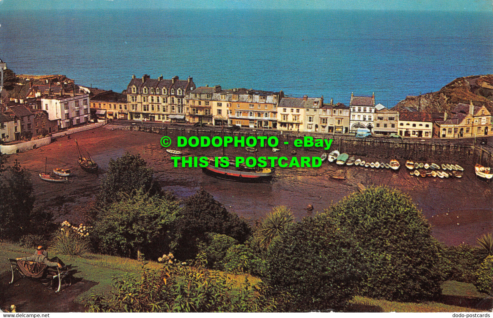 R519537 Ilfracombe. Harbour From St. James Gardens. Plastichrome By Colourpictur - Mondo