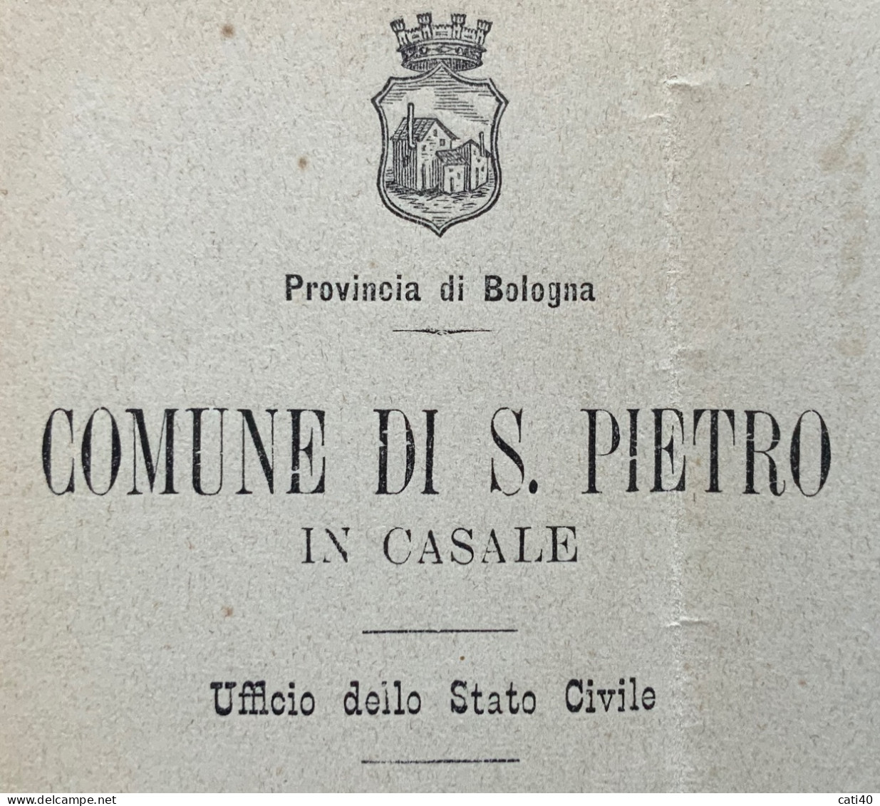 S.PIETRO IN CASALE  15 DIC 85 - LETTERA COMPLETA PER PIEVE DI CENTO - Marcophilie