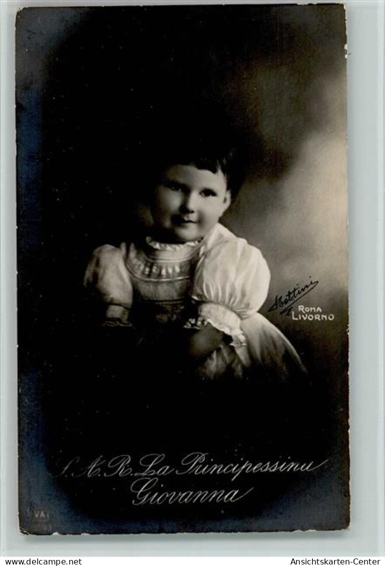 10553205 - Adel Italien Prinzessin Giovanna AK - Royal Families