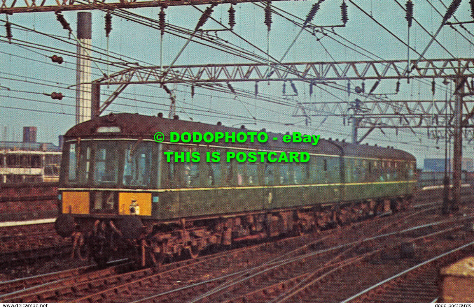 R519554 Derby 2. CAR DMU. Manchester Piccadilly. The Transport Publishing Compan - Mondo