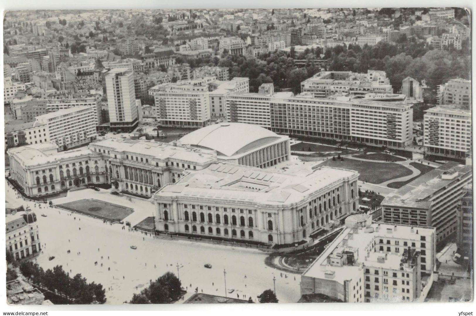 București - Palace Square (aerial View From A Helicopter) - Roumanie