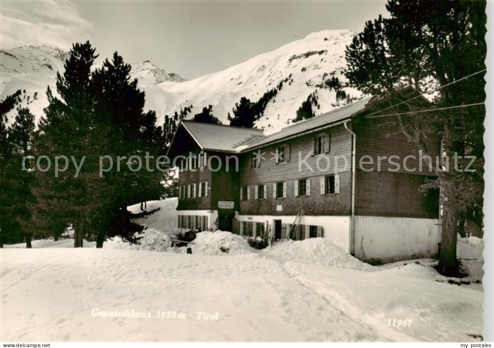 73852083 Landeck  Tirol AT Gepatschhaus  - Autres & Non Classés