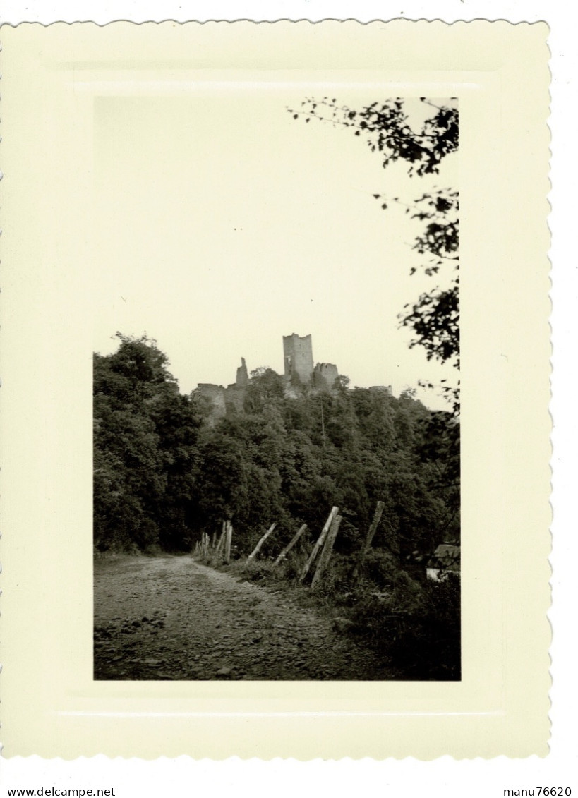 Ref 1 - Photo + Négatif : Chateau De Laroche  - Belgique . - Europa