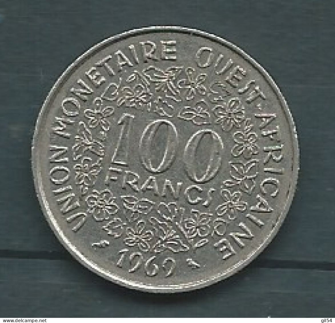 Afrique De L'Ouest - 100 Francs 1969   Pieb 25201 - Andere - Afrika