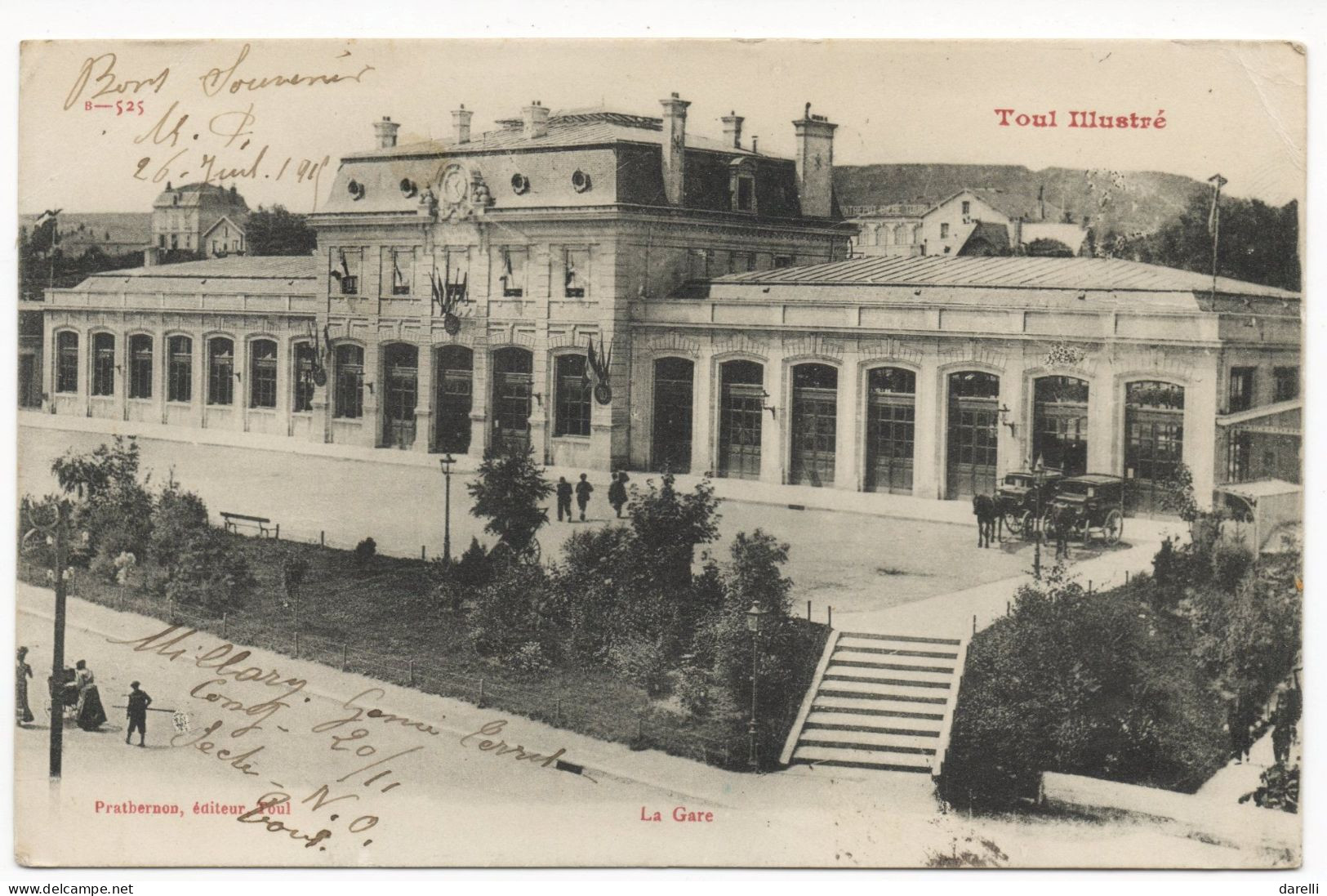 CP 54 - Toul - La Gare - Toul