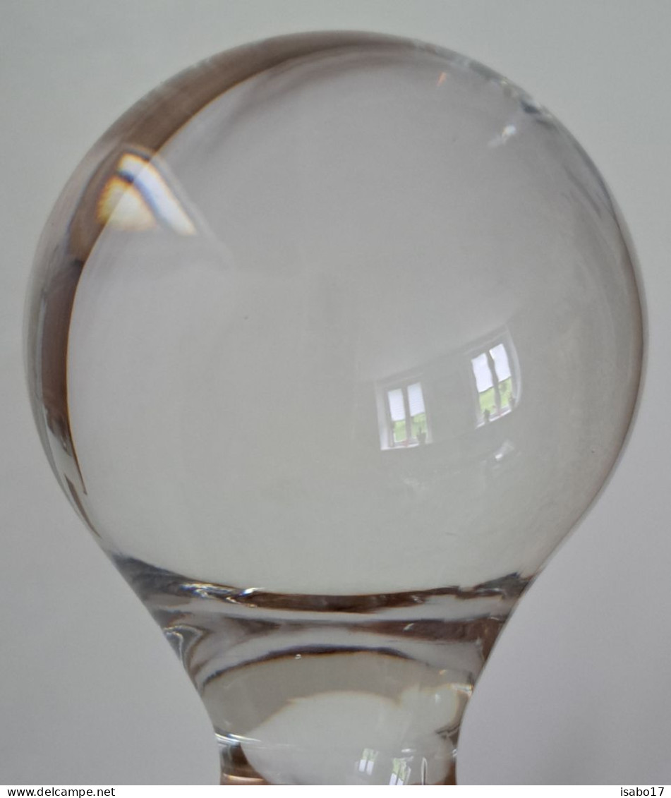 Kristall Dekanter Stopper  Kugel 6cm - Verre & Cristal