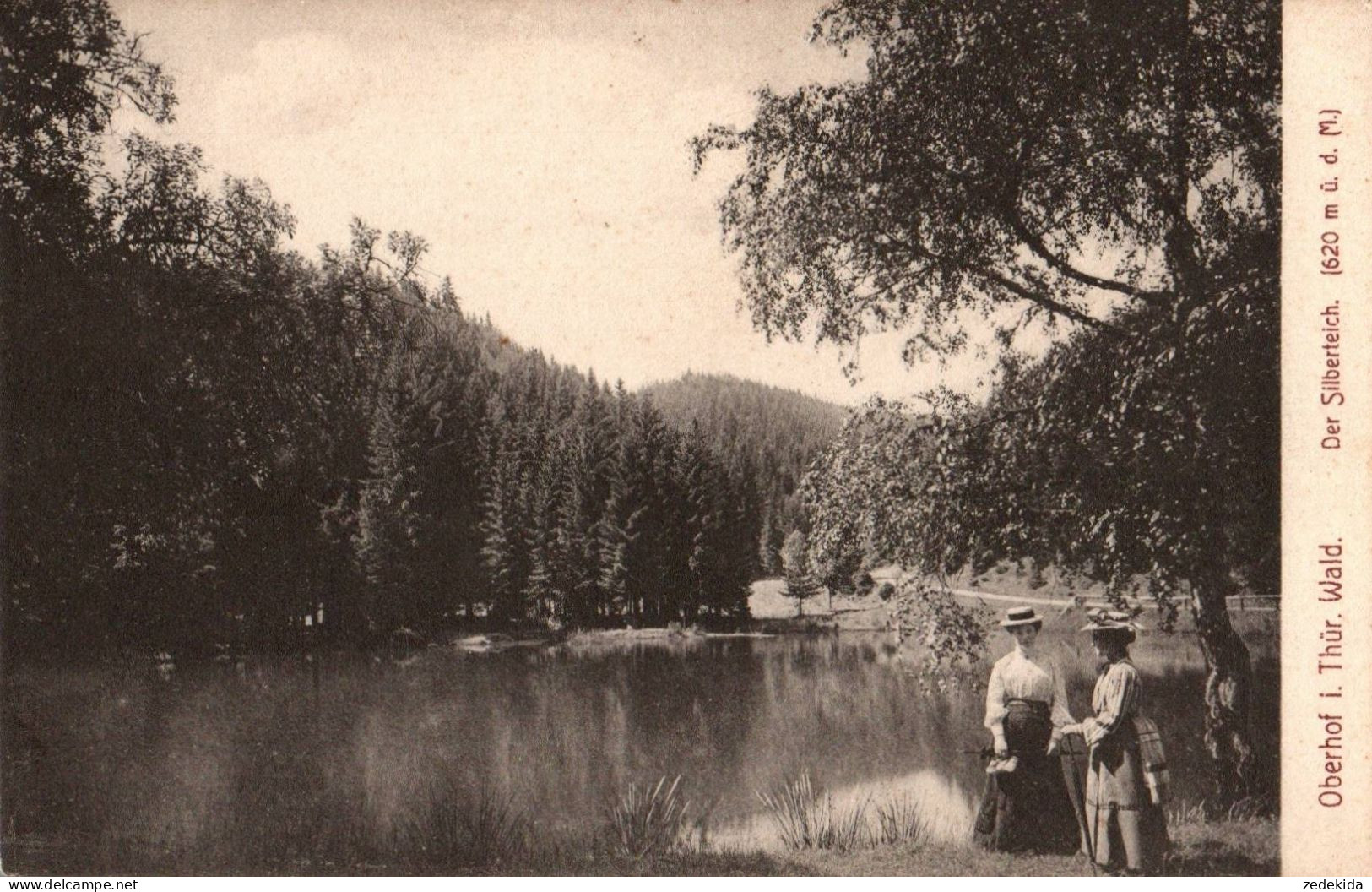 H1652 - Oberhof - Der Silberteich - Verlag Carl Simon Schmalkalden - Oberhof