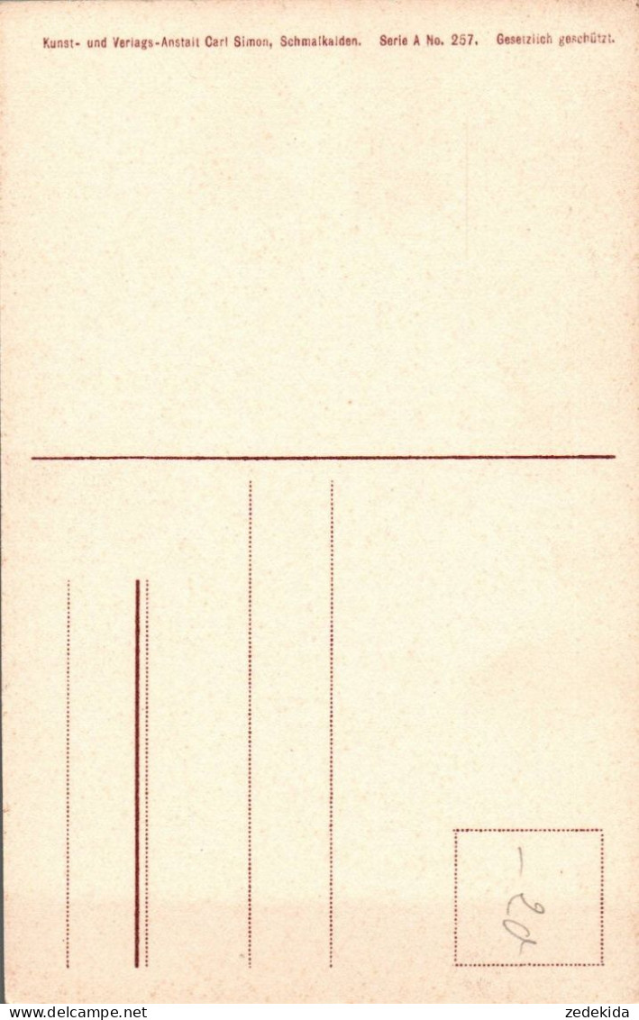 H1652 - Oberhof - Der Silberteich - Verlag Carl Simon Schmalkalden - Oberhof