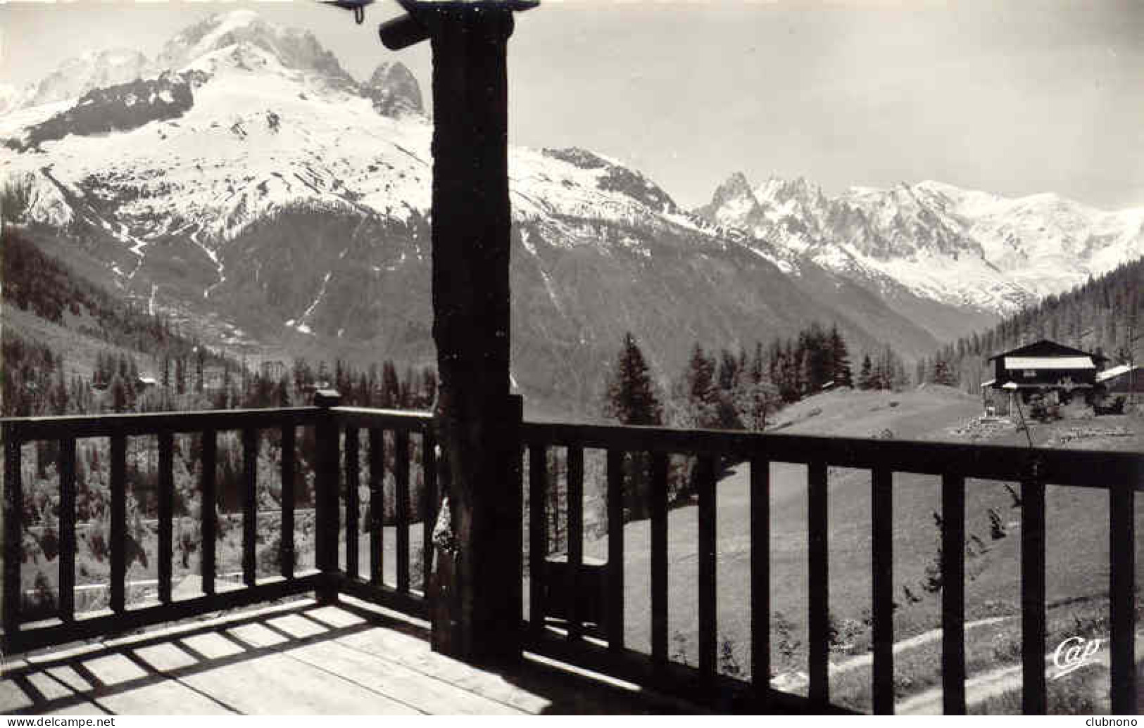 CPSM - LE COL DES MONTETS - AIGUILLE VERTE ET MONT BLANC - Autres & Non Classés