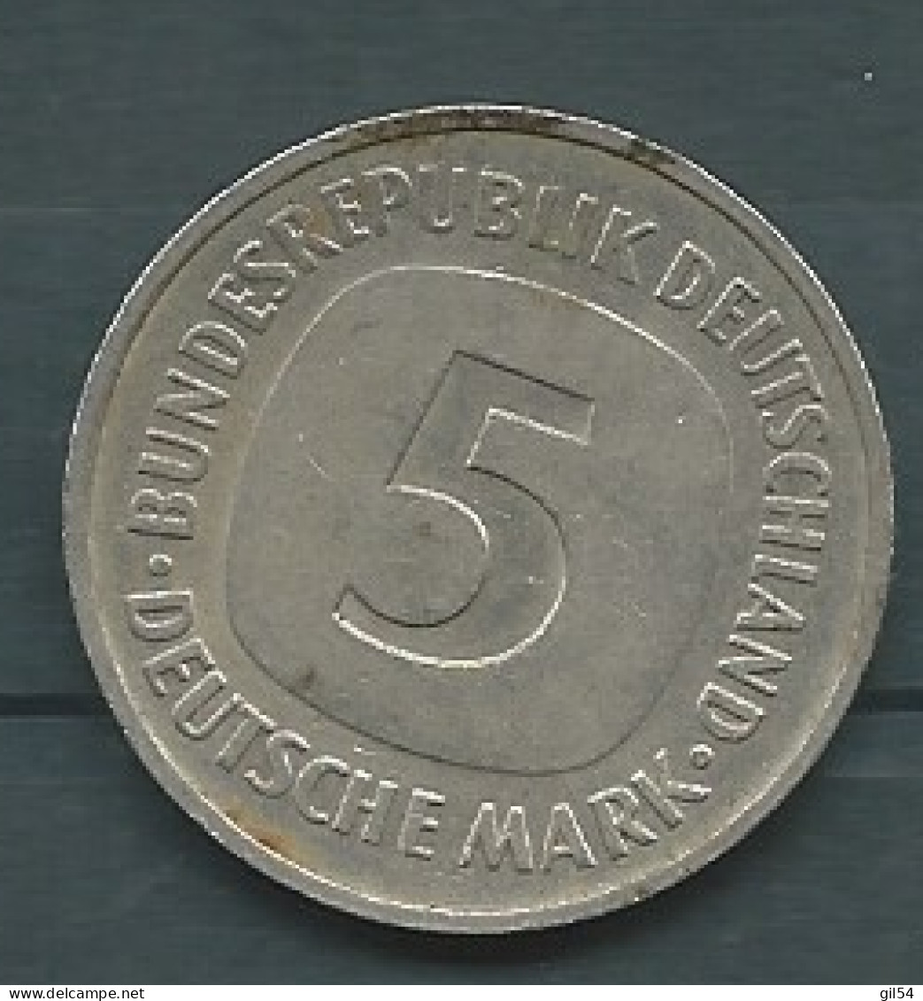 Allemagne - 5 Deutsche Mark 1975 D    Pieb 25202 - 5 Marchi