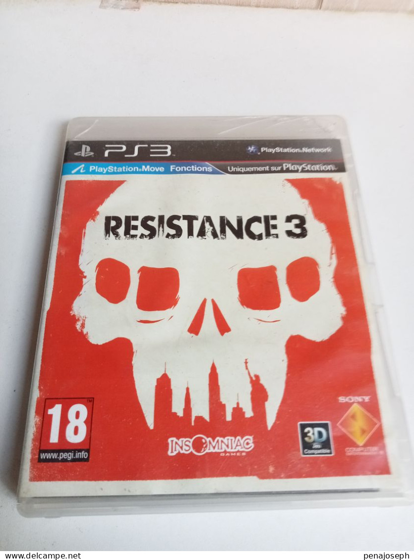 Resistance 3 Avec Notice Sur Ps3 - Otros & Sin Clasificación