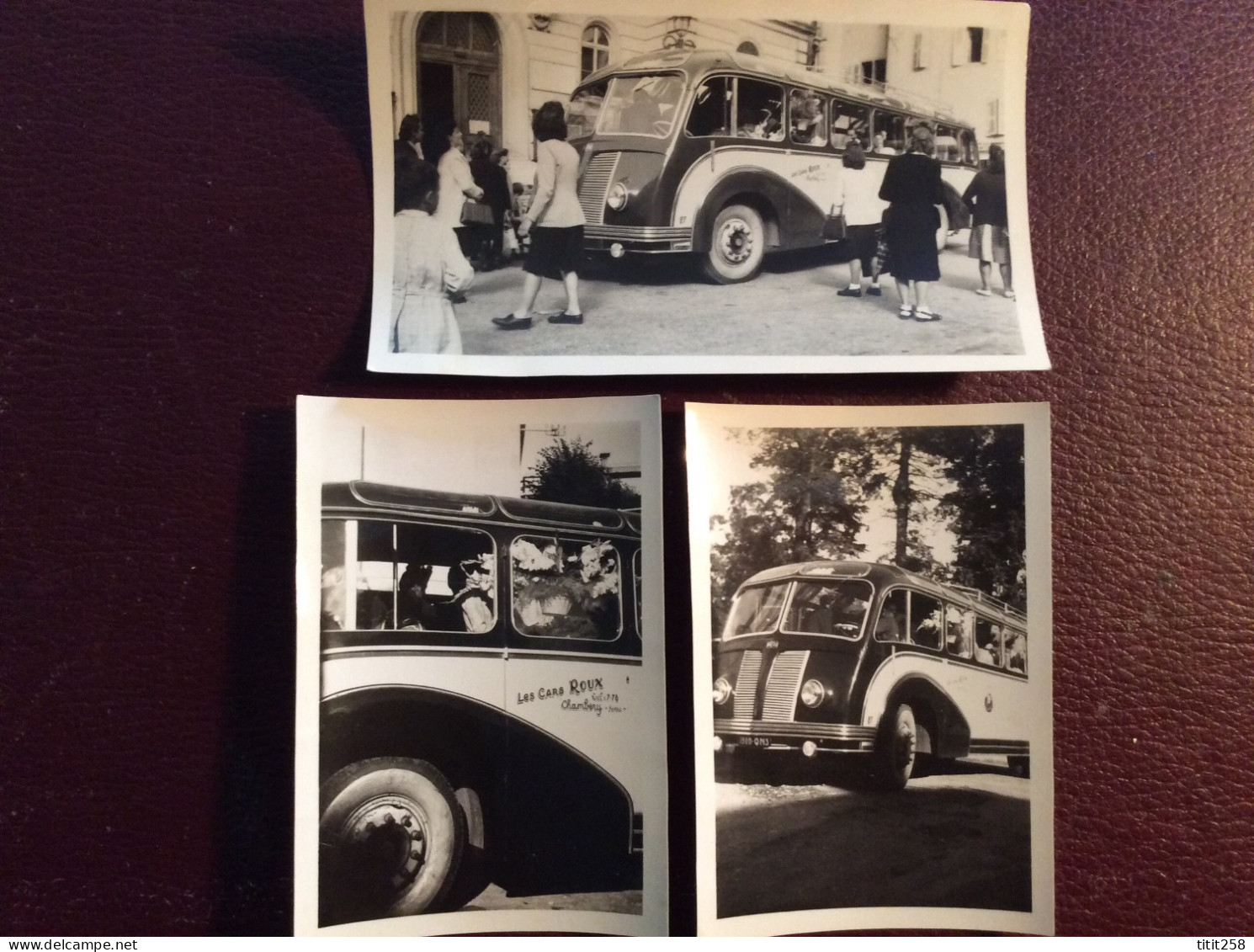 Joli Petit Lot ( Camion /  Autobus / Bus / Autocar ) ... Les Cars Roux Chambéry 73 Savoie Auvergne Rhône Alpes - Coches