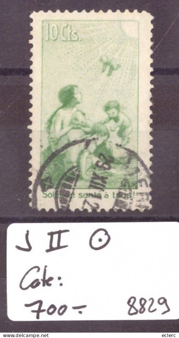 PRO JUVENTUTE No II OBLITERE - COTE: 700.- - Used Stamps