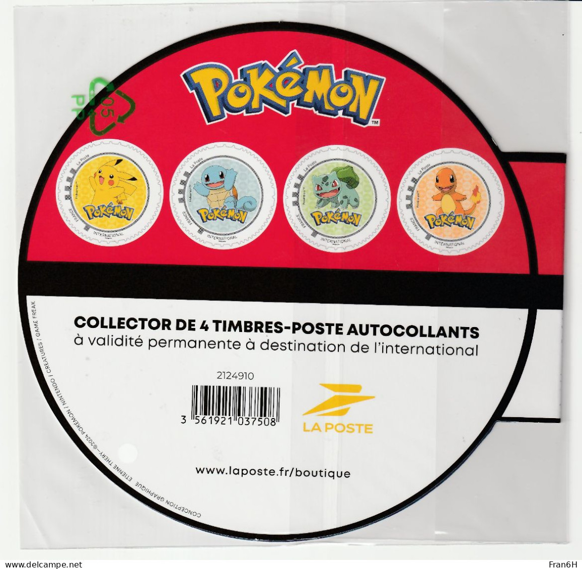 Collector POKEMON Neuf Scellé - Autoadhesif - Autocollant - - Collectors