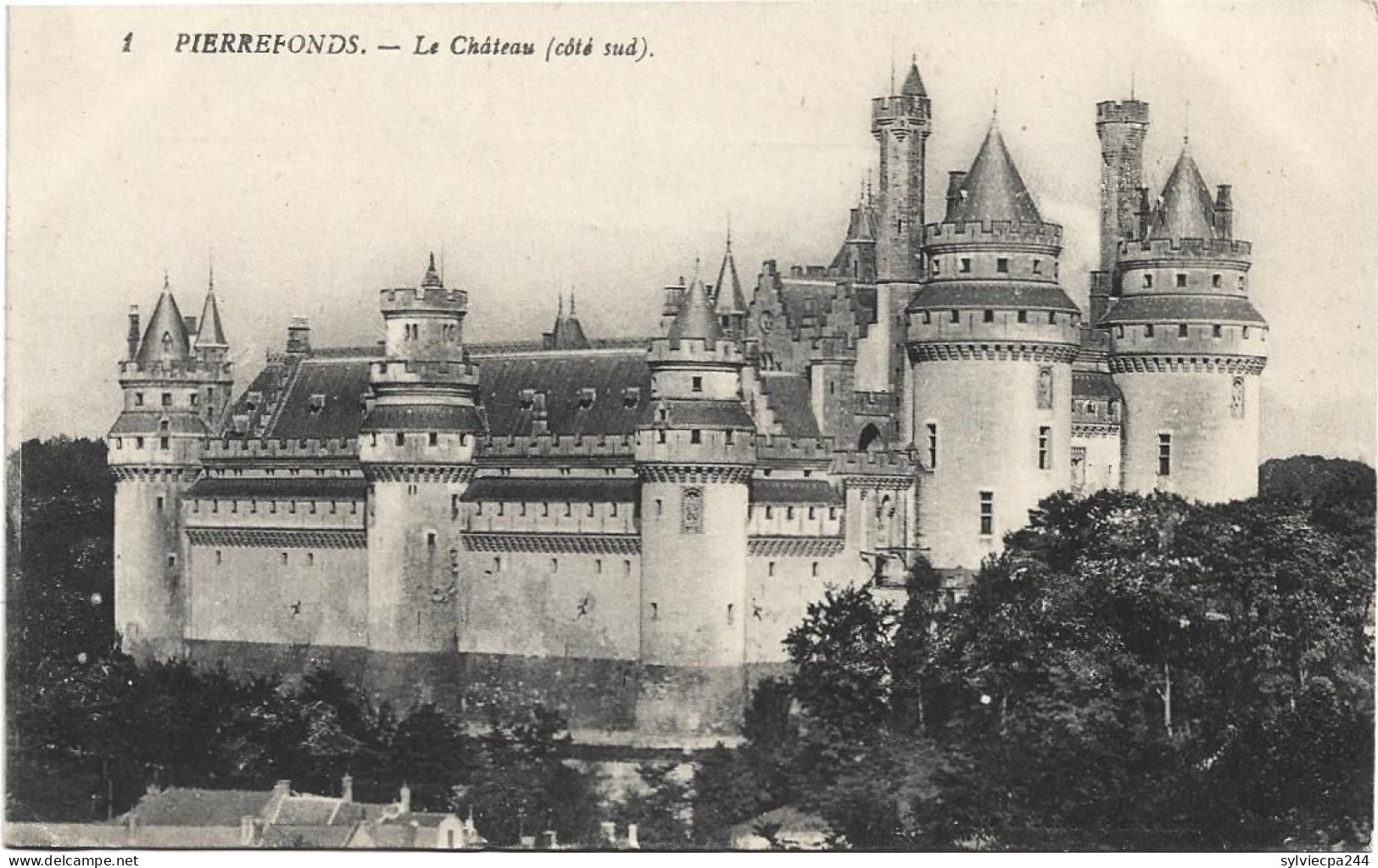 CPA 60 - PIERREFONDS - LE CHATEAU COTE SUD - Pierrefonds