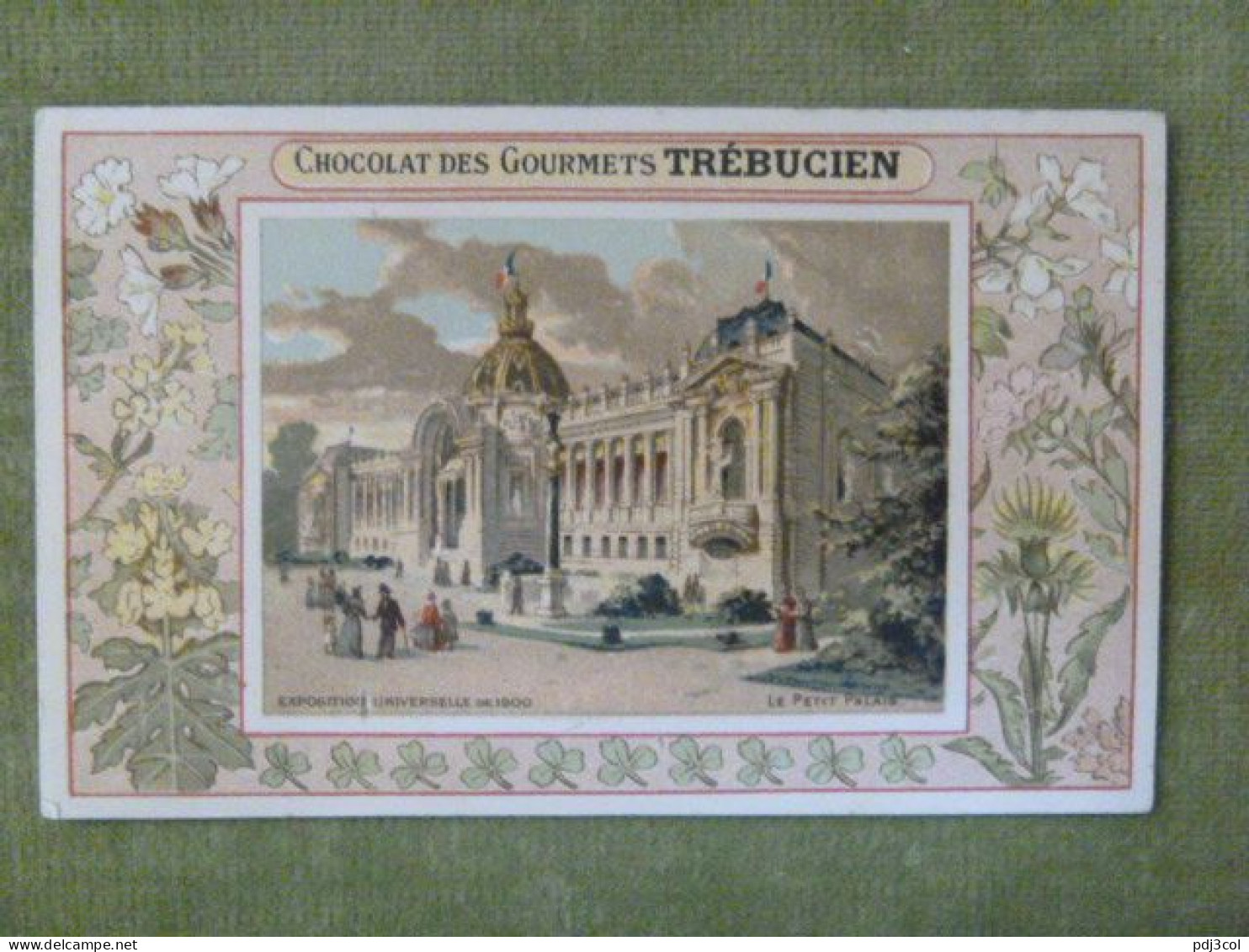 Lot de 6 chromos - Pub Chocolat des gourmets - Exposition universelle de 1900-Palais Japonais-petit palais-Invalides...