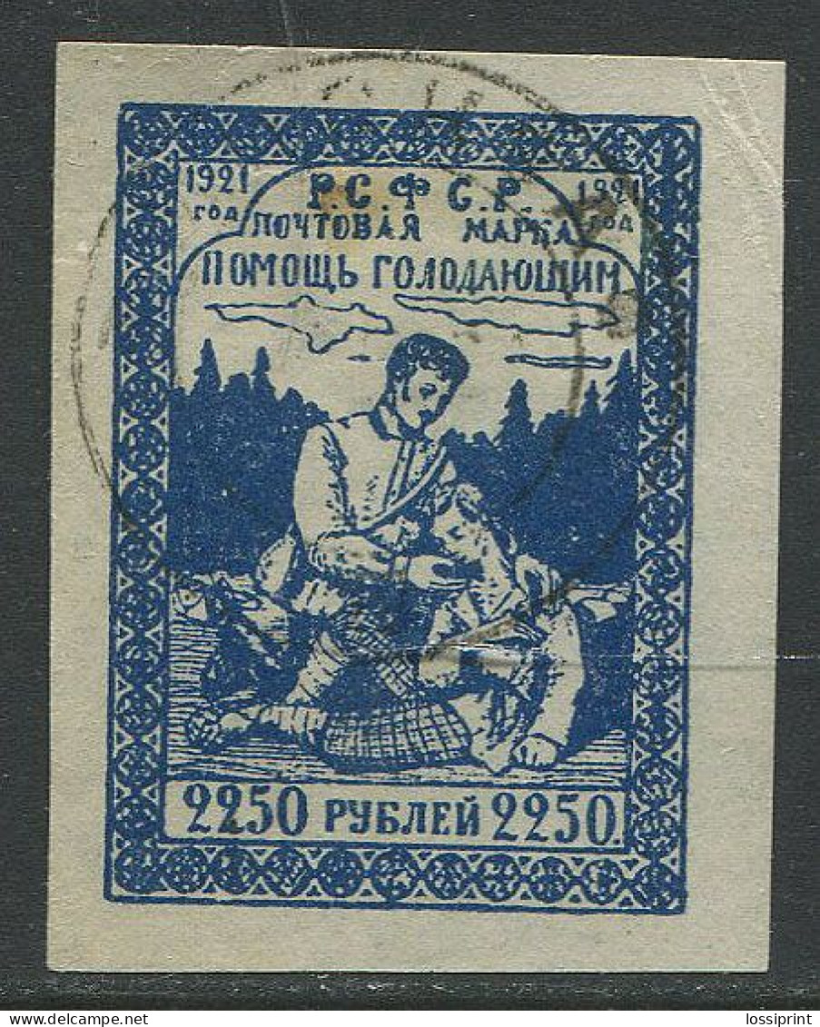 Russia:Used Stamp 2250 Roubles, 1921 - Gebraucht