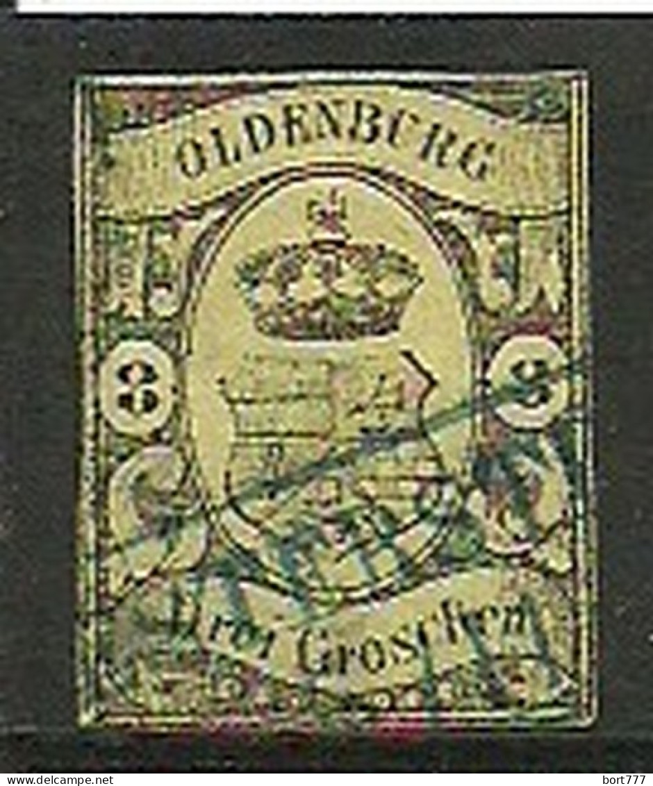 Germany Oldenburg 1859 Year Mi# 8 , Used  - Oldenburg