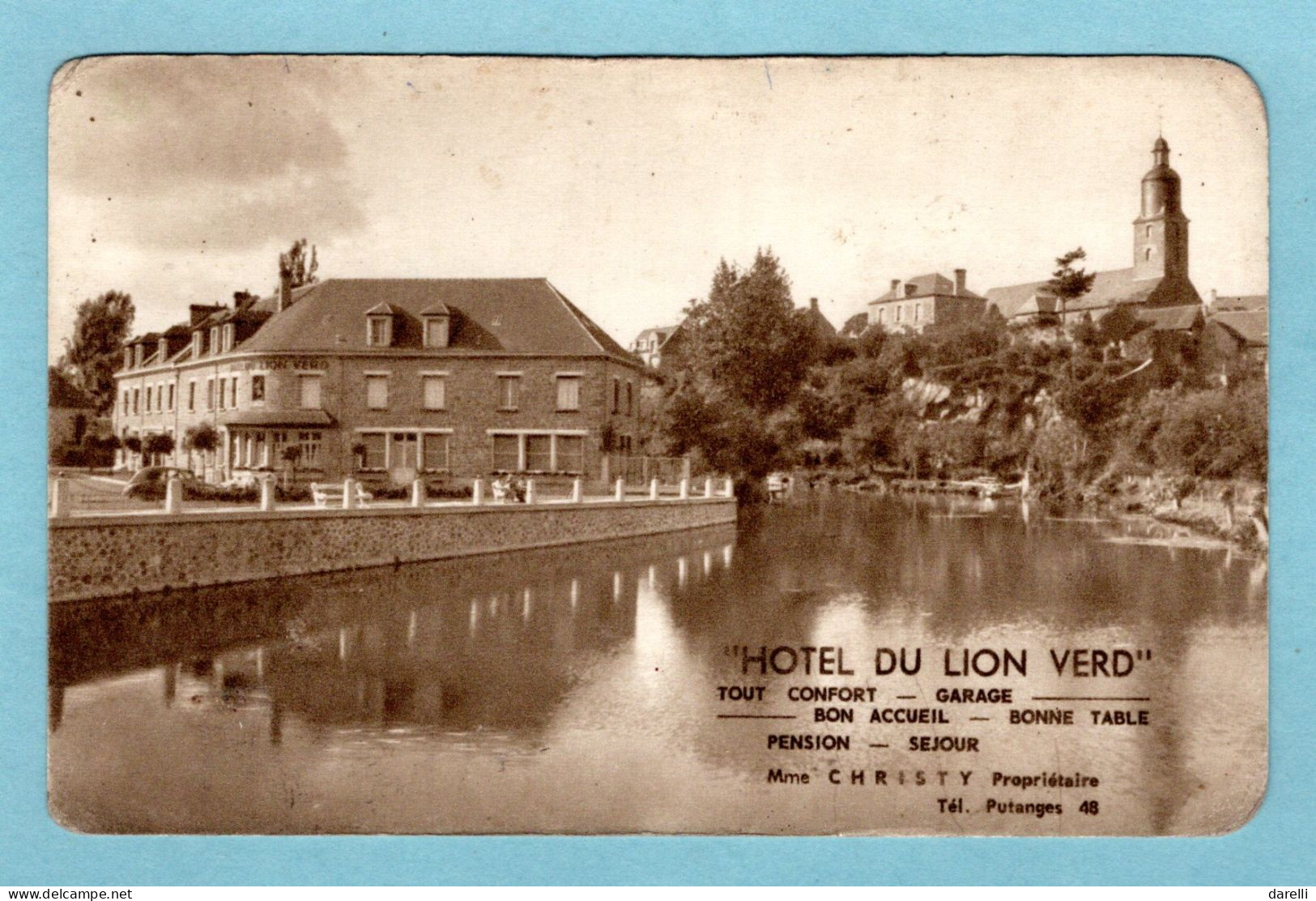 CP 61 - Hôtel Du Lion Verd - Putanges