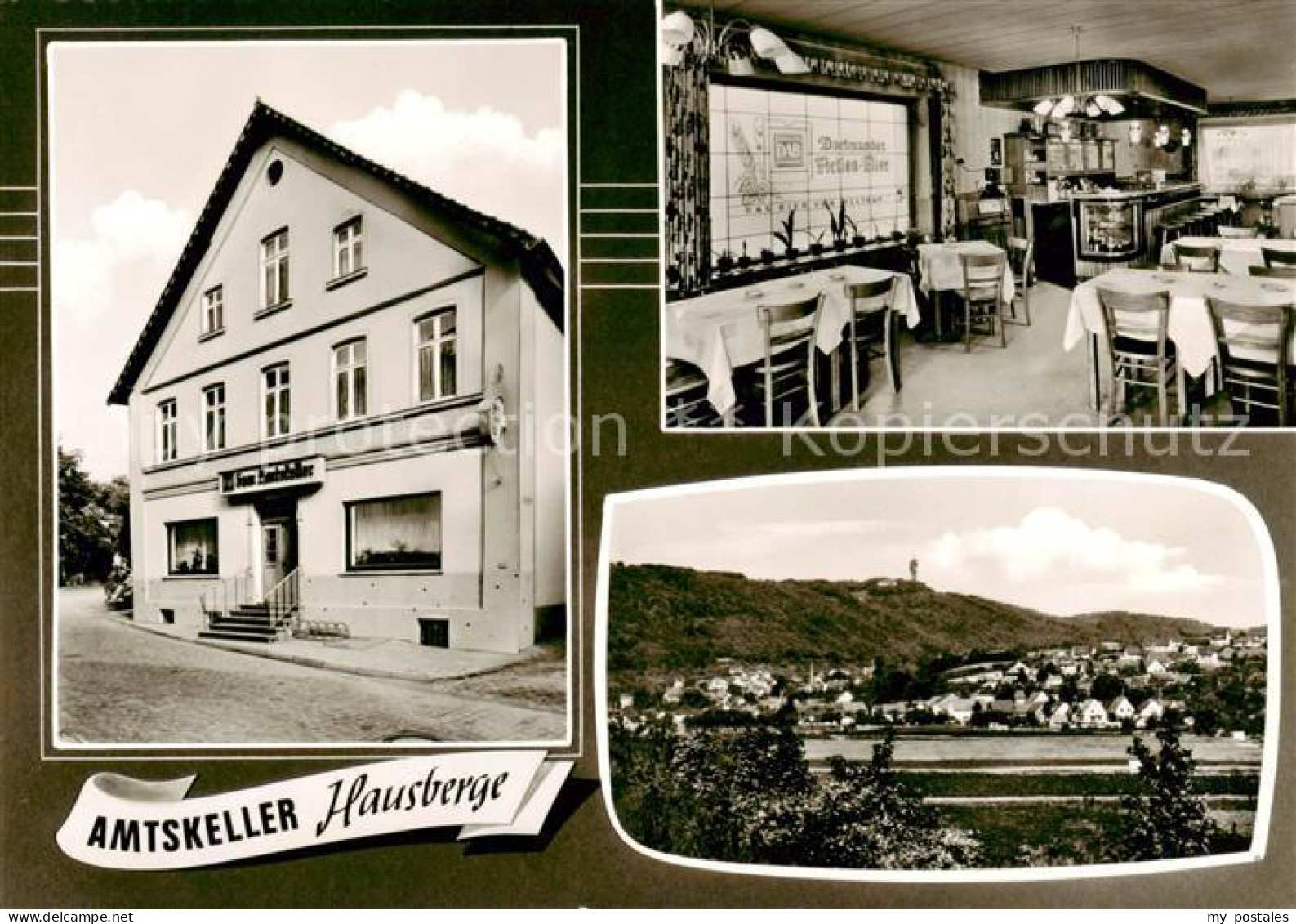 73851634 Porta Westfalica Gasthaus Amtskeller Hausberge Panorama Porta Westfalic - Porta Westfalica