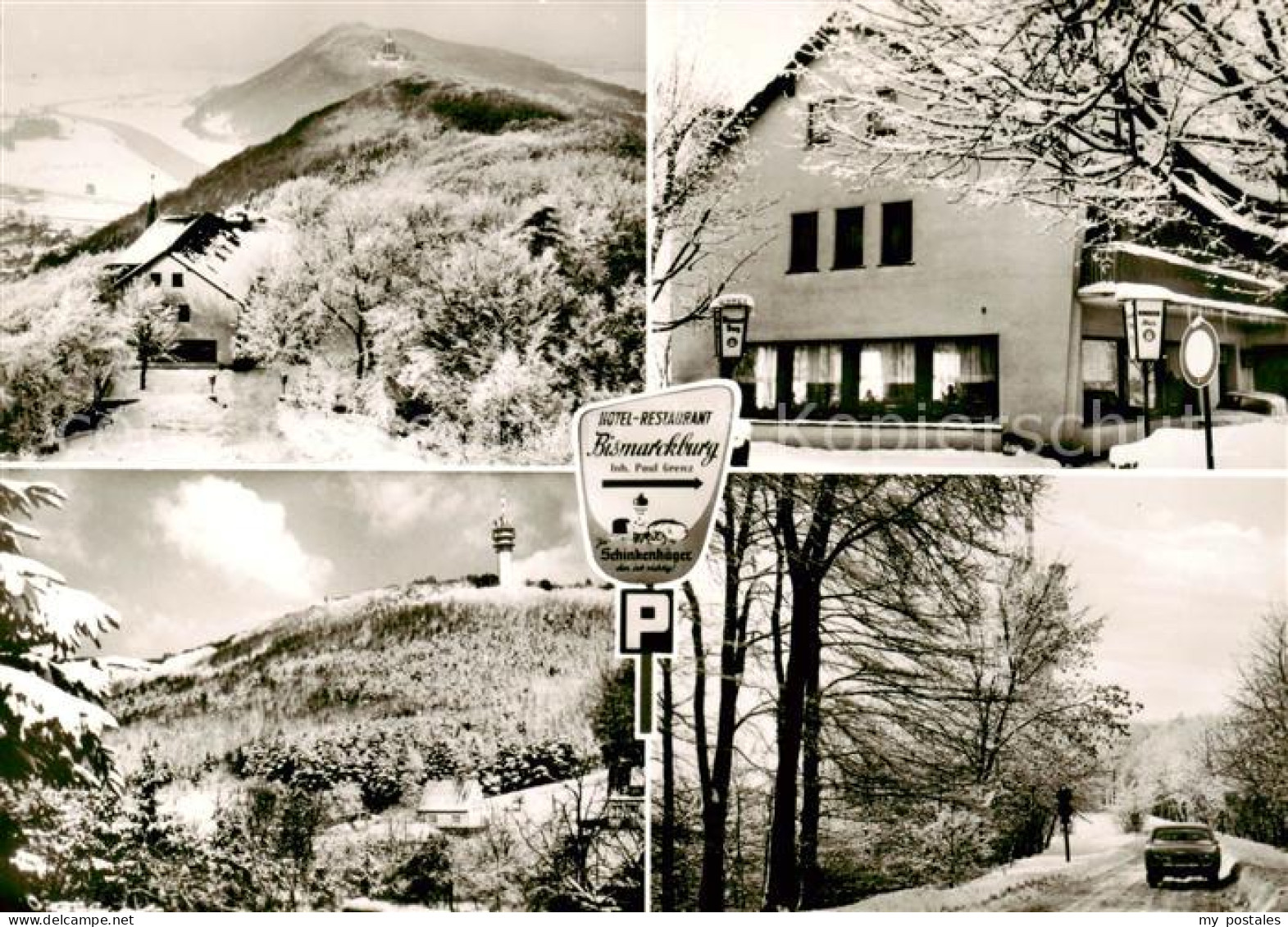 73851632 Hausberge Porta Westfalica Hotel Restaurant Bismarckburg Am Fernsehturm - Porta Westfalica