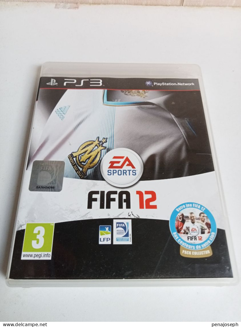 Fifa 12 Avec Notice Sur Ps3 - Other & Unclassified