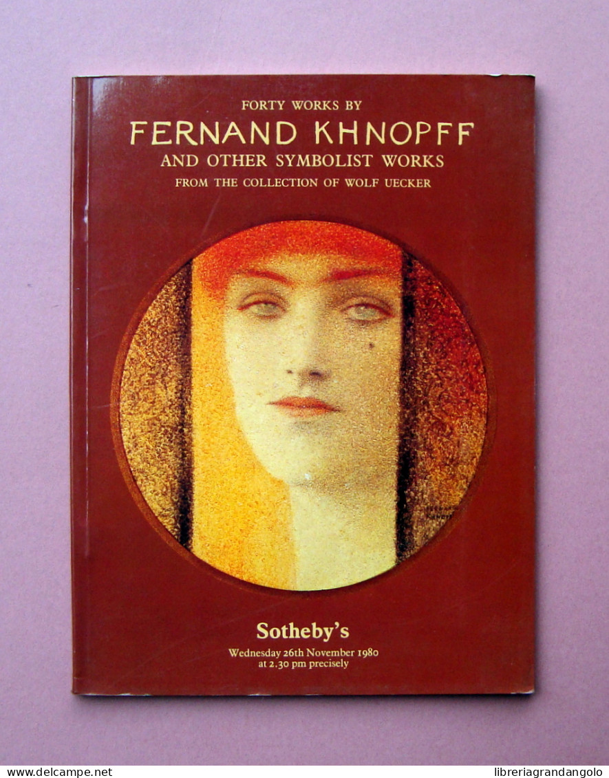 Catalogo Fernand Khnopff Forty Works Colloction Wolf Uecker 1980 Arte  - Sin Clasificación