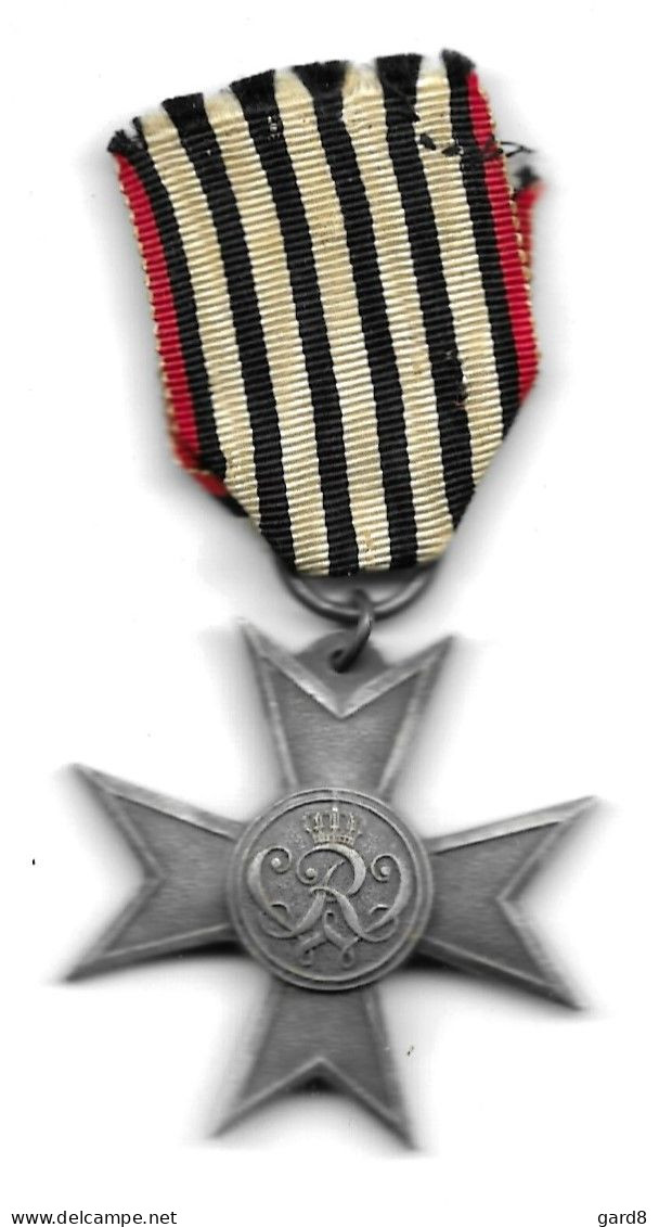 Croix Du Mérite Pour Secours De Guerre (Prusse) - Métal De Guerre  - WWI - Germania